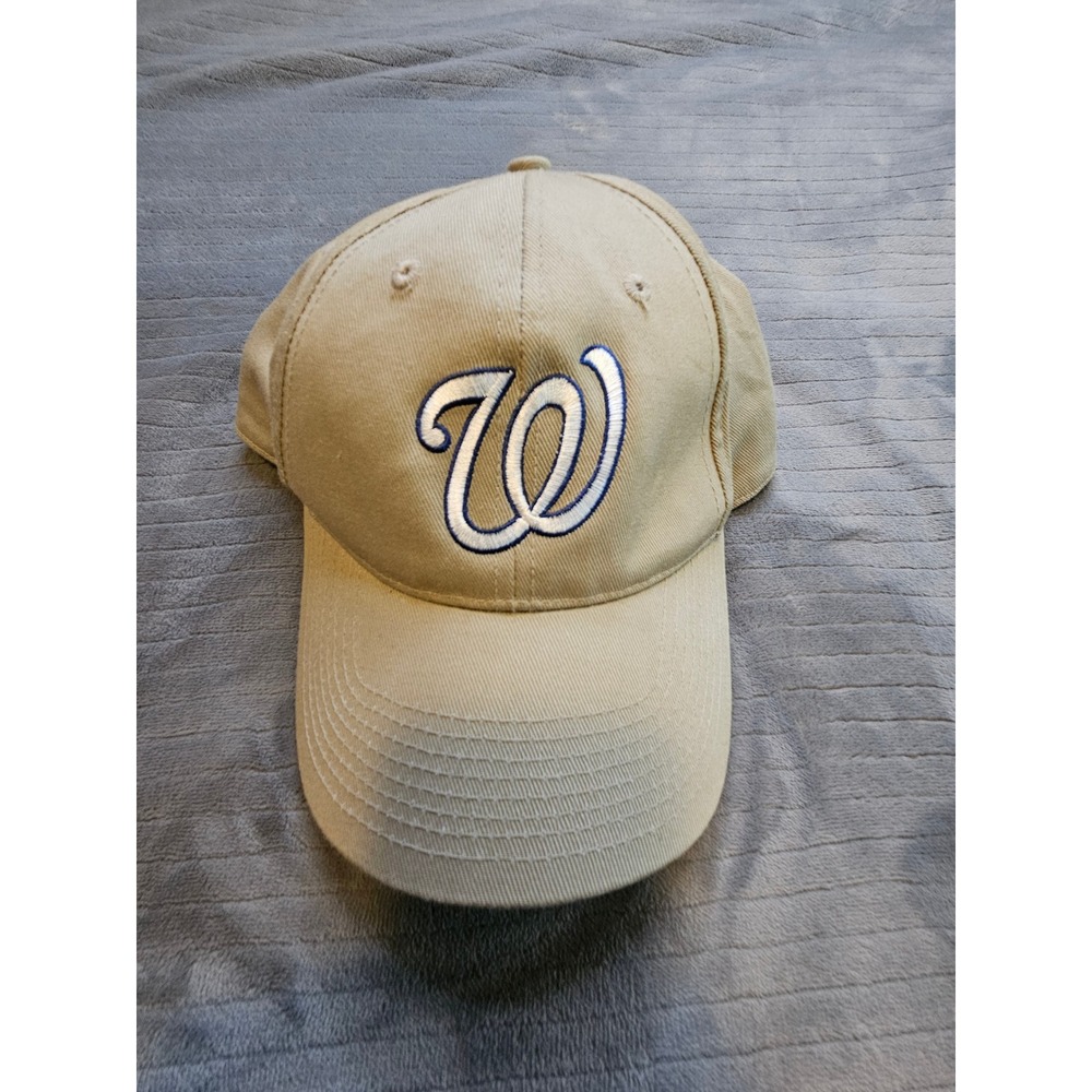 Washington Nationals 2006 Season Ticket Holder Hat Tan MLB Baseball Cap W Logo